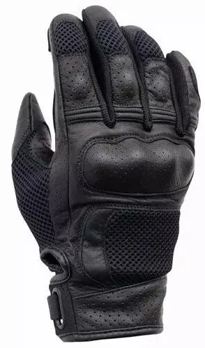 Кожени ръкавици JOHN DOE AERO MESH BKLACK