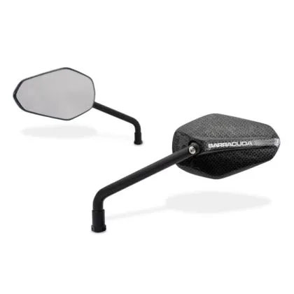 Oglinzi moto BARRACUDA mini EGO-CARBON
