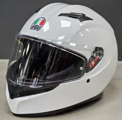 AGV K3 E2206 HELMET - MONO SETA WHITE ZH387462