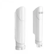 Front guard POLISPORT Full Wrap Fork Guards BETA RR 350/390/430/480 4T - 2019-24 White