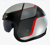 Scooter helmet MT LE MANS 2 S SV LUTHER B15 MATT