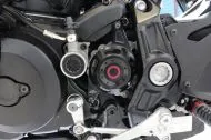 Front sprocket protector GILLES SPROCKET COVER SC MONSTER 1200 ABS