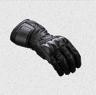 KNOX Oulton MK2 Leather Gloves – Black/Red
