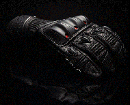 KNOX Oulton MK2 Leather Gloves – Black/Red