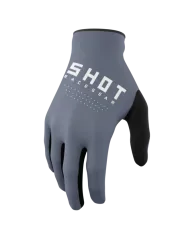 Motocross gloves SHOT Raw Grey