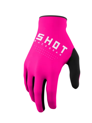 Мотокрос ръкавици SHOT Raw Pink
