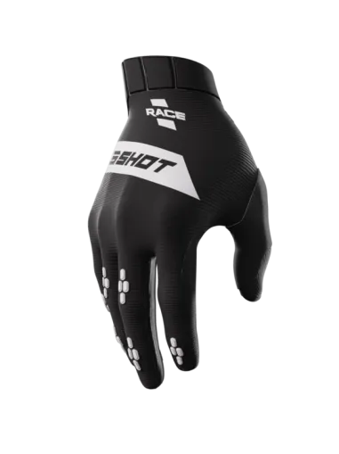 Motocross gloves SHOT Race Black
