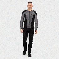 Καλοκαιρινό μπουφάν μοτοσικλέτας KNOX URBANE PRO® MK3 BLACK/SILVER