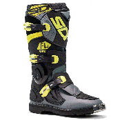 Ghete motocross copii SIDI FLAME GREY/LIME