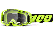 Motocross goggles 100% ARmatic NEON YELLOW CLEAR