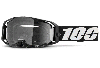 Motocross goggles 100% ARmatic BLACK CLEAR