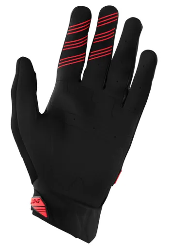 Mănuși de motocross SHOT Burst Red