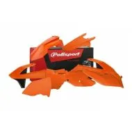 Plastic MX Replica kit POLISPORT for KTM SX models 2001-02 Orange