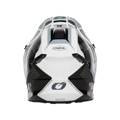 Motocross helmet 5SERIES POLYACRYLITE SPIKE WHITE/BLACK V.25