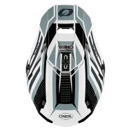 Motocross helmet 5SERIES POLYACRYLITE SPIKE WHITE/BLACK V.25