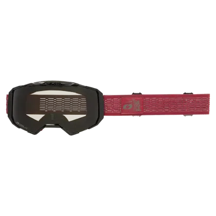 Motocross goggles O'NEAL B-22 STATIC RED - GRAY