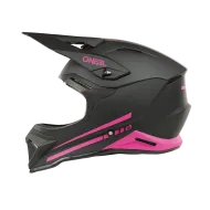 Casca pentru copii O'NEAL 1SERIES SOLID BLACK/ROZ V.25