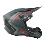 Motocross helmet 5SERIES POLYACRYLITE SPIKE GRAY/RED V.25