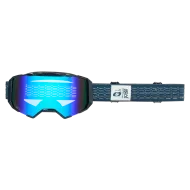 O'NEAL B-22 STATIC OCEAN BLUE - RADIUM BLUE motocross goggles