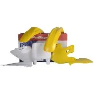 Kit Polisport Plastic MX pentru Suzuki RM125 / RM250 -1999 - 2000 Culoare OEM