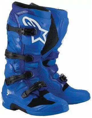 Ghete motocross ALPINESTARS TECH 7 BLUE C25