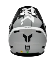 Κράνος Motocross THOR REFLEX SPORT RIOT ΜΑΥΡΟ/ΛΕΥΚΟ MIPS
