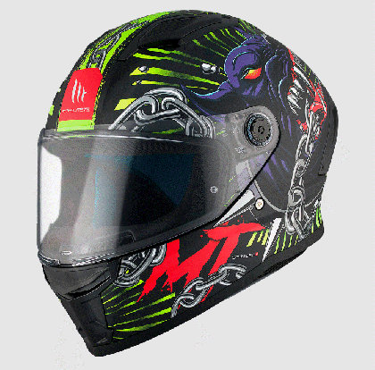 Helmet MT STINGER 2 AKIN A3 MATT