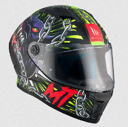 Helmet MT STINGER 2 AKIN A3 MATT