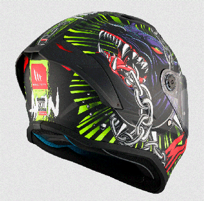 Helmet MT STINGER 2 AKIN A3 MATT