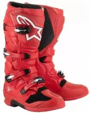 Ghete motocross ALPINESTARS TECH 7 ROȘU ALUI C25