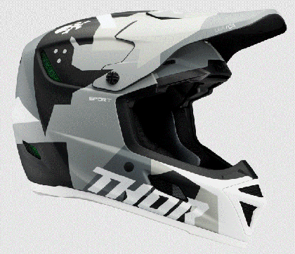 Motocross helmet THOR REFLEX SPORT CARBON BRAVE MIPS