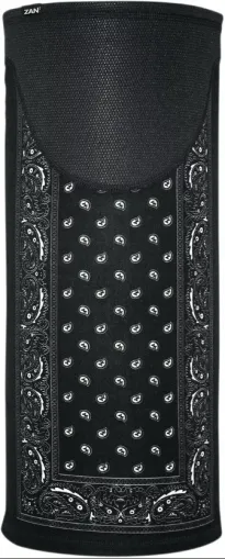 Πολυλειτουργική πετσέτα WINDPROOF BLACK PAI