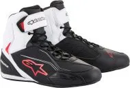 Motorcycle boots ALPINESTARS FASTER-3 BLACK/WHITE/RED