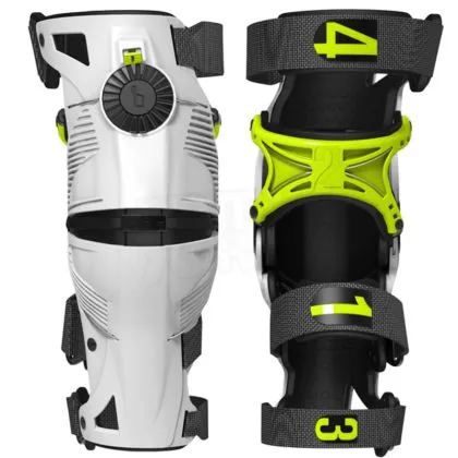 Splints Mobius X8 KNEE BRACE WHITE/YELLOW