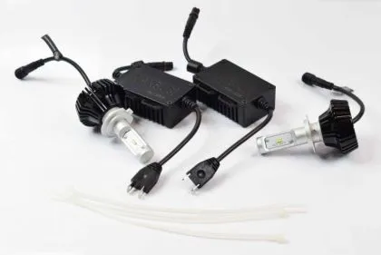 Халогенни крушки H7 - 12/24V LED 4000LM - 2 броя BOSMA