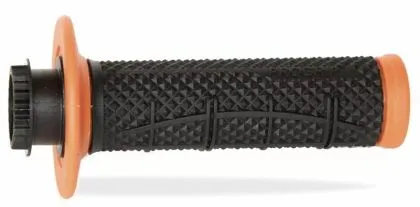 Motocross grips PROGRIP 809 LOCK-ON OR/BLK