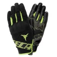 Текстилни ръкавици SECA X-STRETCH BLACK/FLUO