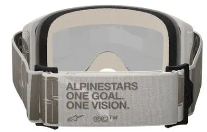 Motocross goggles ALPINESTARS VISION 5 HOLLOW WIND Mirror GOLD