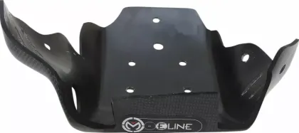 Engine protector MOOSE RACING SKID PLATE CARBN FIB HUSQ