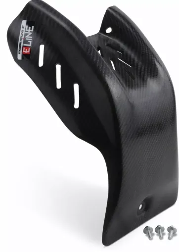 Engine protector MOOSE RACING SKID PLATE CARBN FIB HUSQ