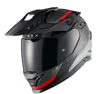 Адвенчър каска NEXX  Y.TRAVL QUEST BLACK RED 