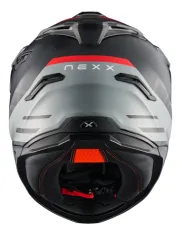 Адвенчър каска NEXX  Y.TRAVL QUEST BLACK RED 