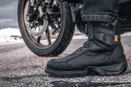 Motorcycle boots ICON STORMHAWK BLACK