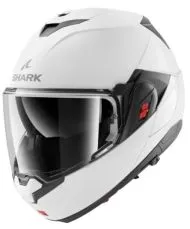 Модуларна каска SHARK OXO BLANK Pearly White