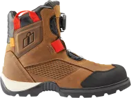 Motorcycle boots ICON STORMHAWK BROWN