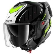 Модуларна каска SHARK OXO RYDGER Black White Yellow