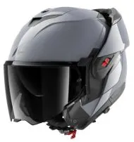 Модуларна каска SHARK OXO Gun Silver