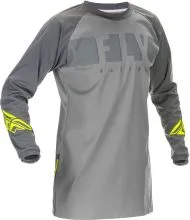 Πουκάμισο Motocross FLY RACING Αντιανεμικό-Γκρι/Hi-Vis