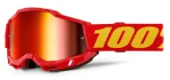 Ochelari de motocross 100% ACCURI2 RED - MIRROR RED