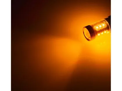 Bulb H7 LED 10-30V - Canbus (80W) - Yellow